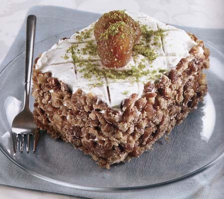 Kestaneli Yaş Pasta